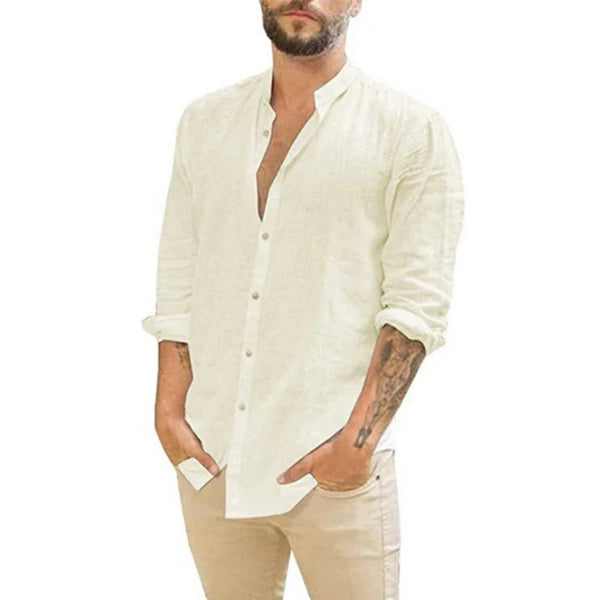 Trancoso Men's Linen Shirt