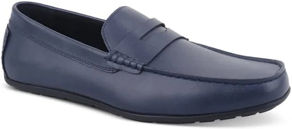 Men's Blunt Navy Moccasin Shoe